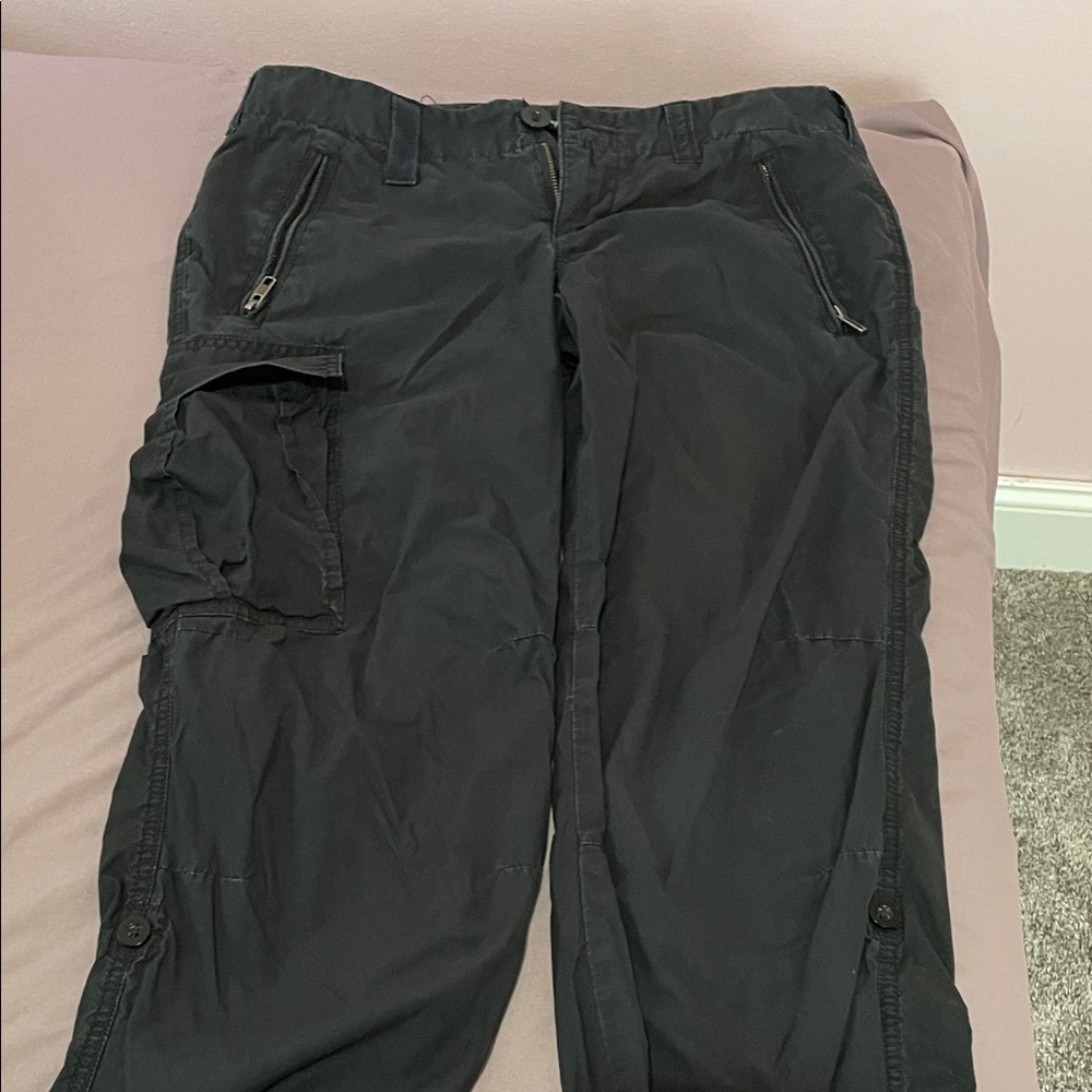 Express Women's Black Cargo Pants Excellent condition